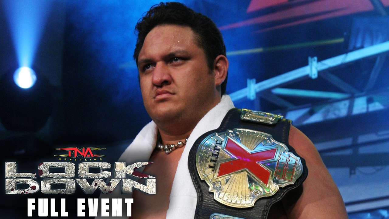 TNA Lockdown 2006 (FULL EVENT) | Abyss vs. Christian, Sting's Warriors vs. Jarrett's Army background