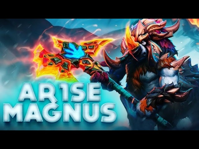 Ar1se Magnus Game While Beeing In A Sad State Of Mind Silent Mode Hard Game Dota 2 Highlights !! background