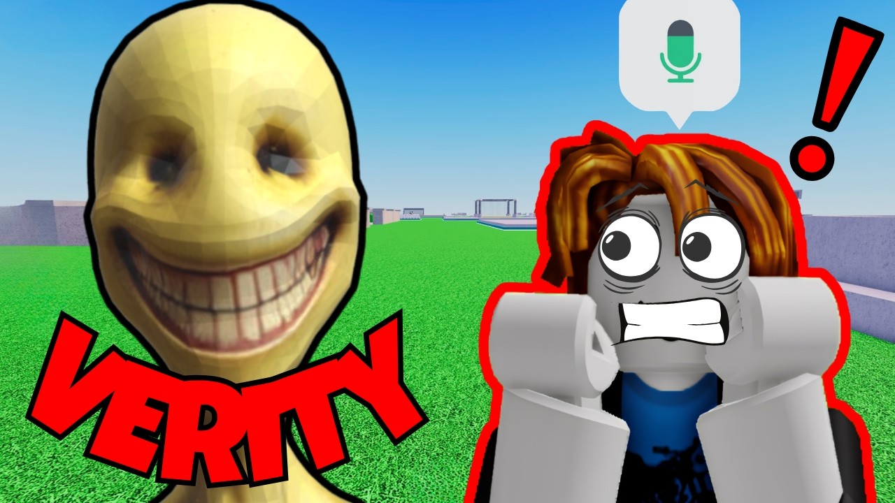 Trolling as VERITY in ROBLOX! background