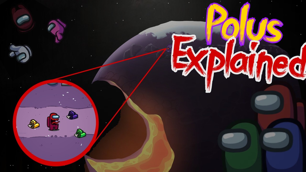 The Obscure Lore of The Polus ! ( Among us Secrets Revealed ) background