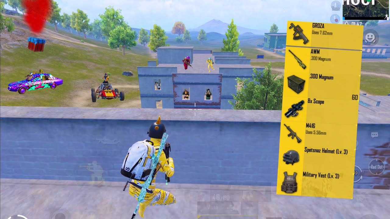 AMAZING LOOT GAMEPLAY TODAYπPUBG Mobile