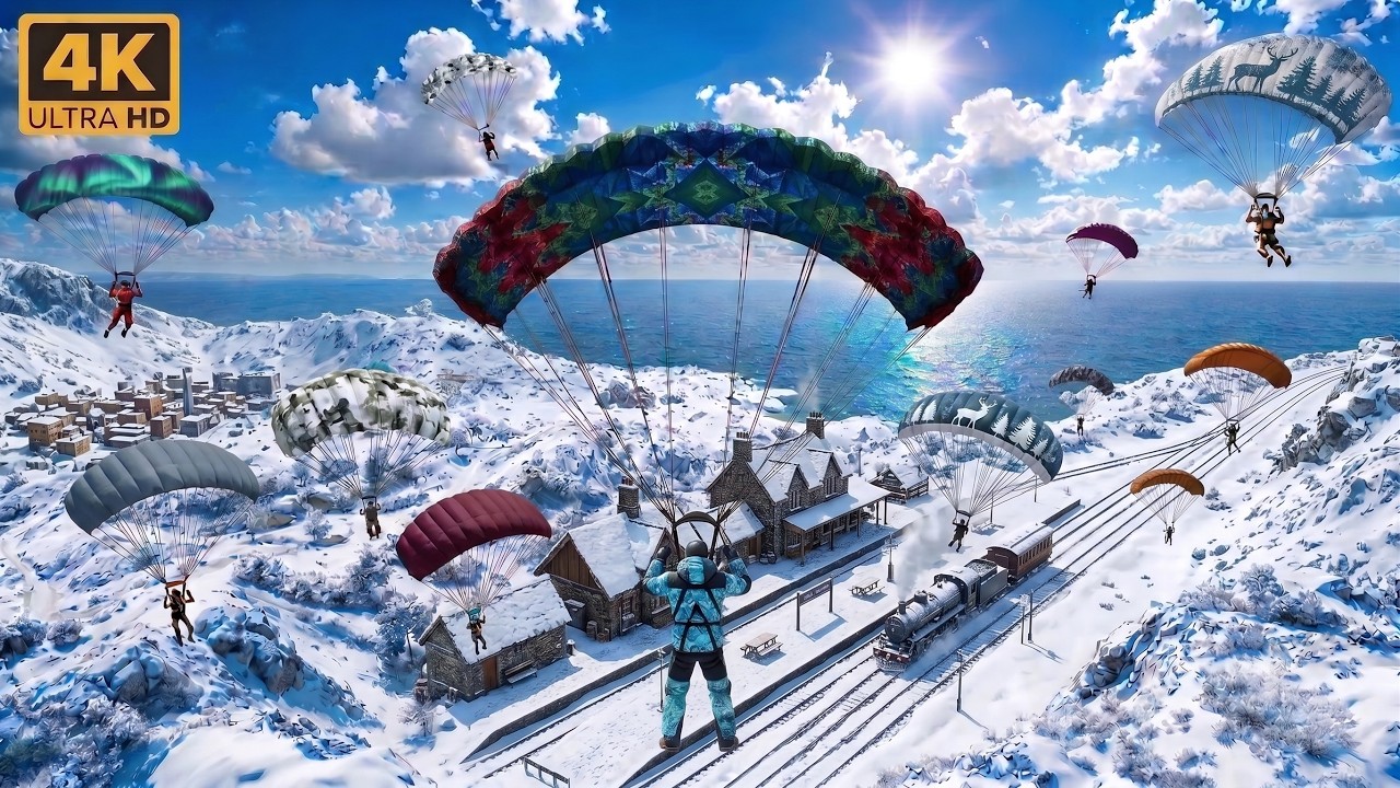 PUBG PC : VIKENDI SOLO SNIPER TPP 4K GAMEPLAY (No Commentary) background