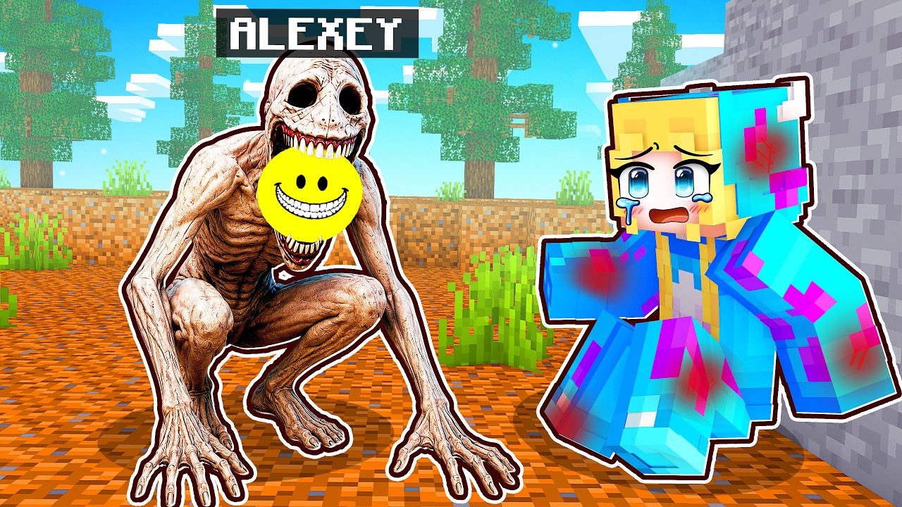 Nasci como VERITY no Minecraft background