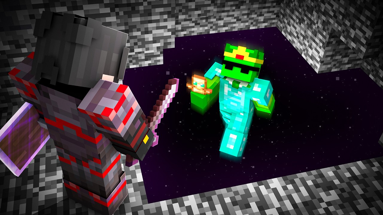 I Got Trapped in the Void in This Minecraft SMP... background