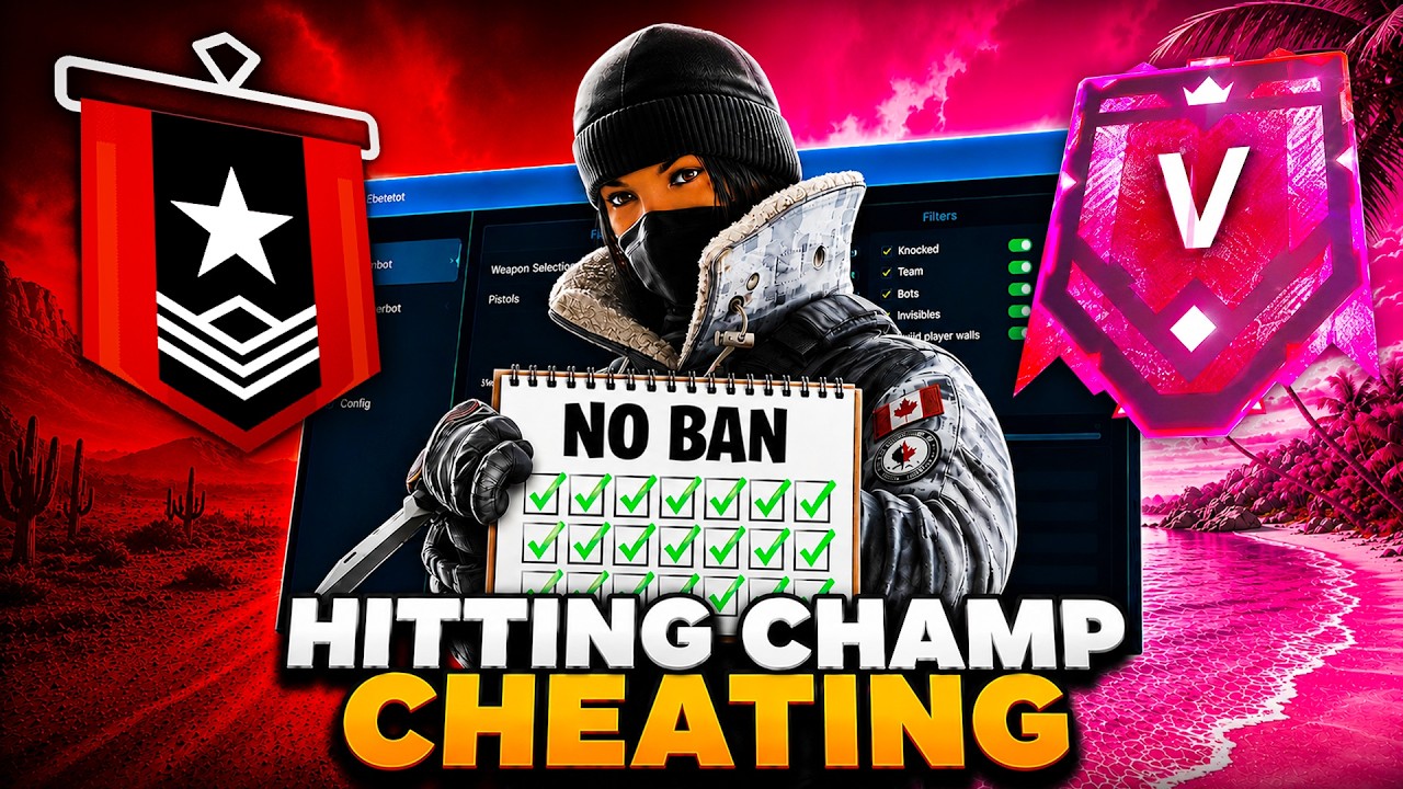 I Used R6 Cheats And Hit Champ In 7 Days Undetected.. (R6 Cheat) background