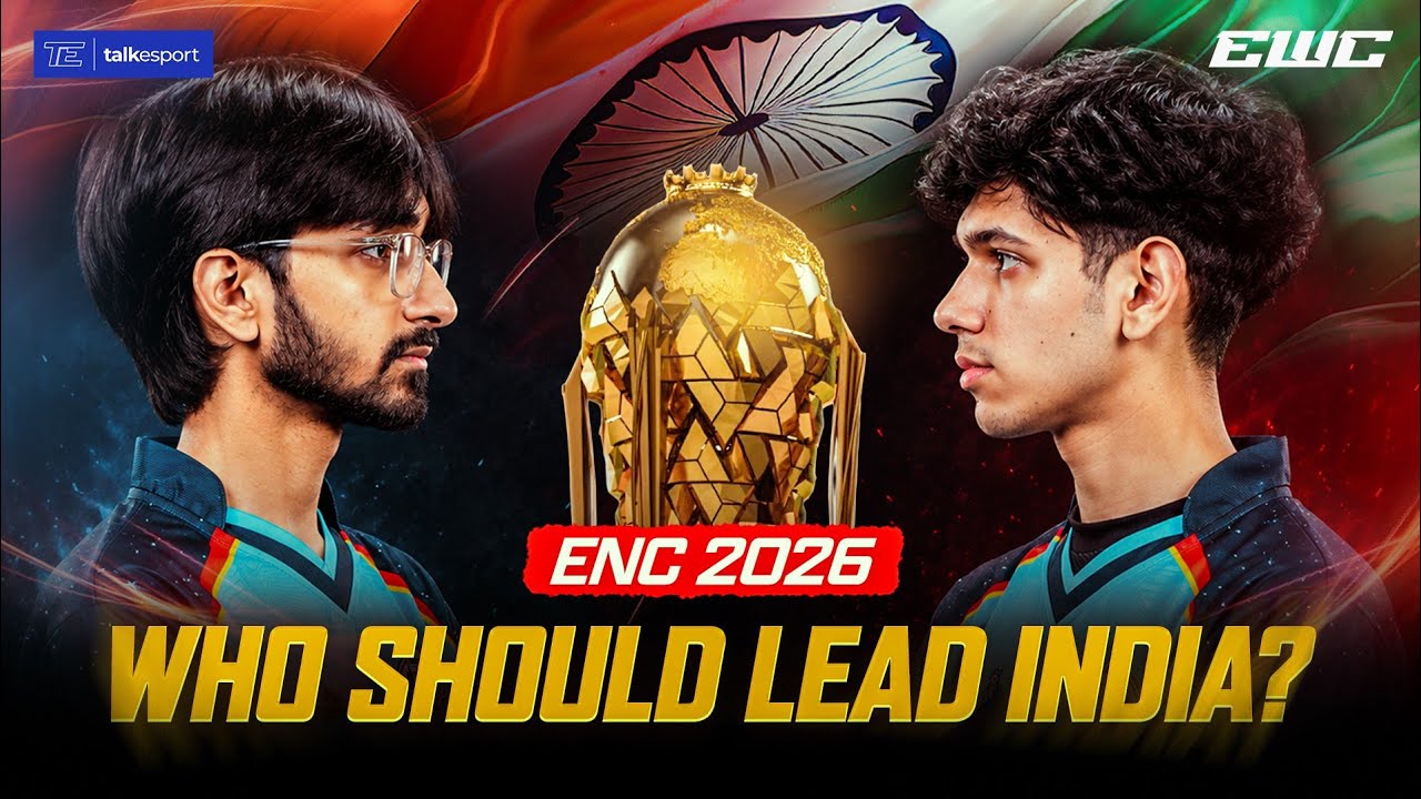 Nakul vs Aaru - Who Should Lead Team India's PUBG Mobile Roster at ENC 2026? background