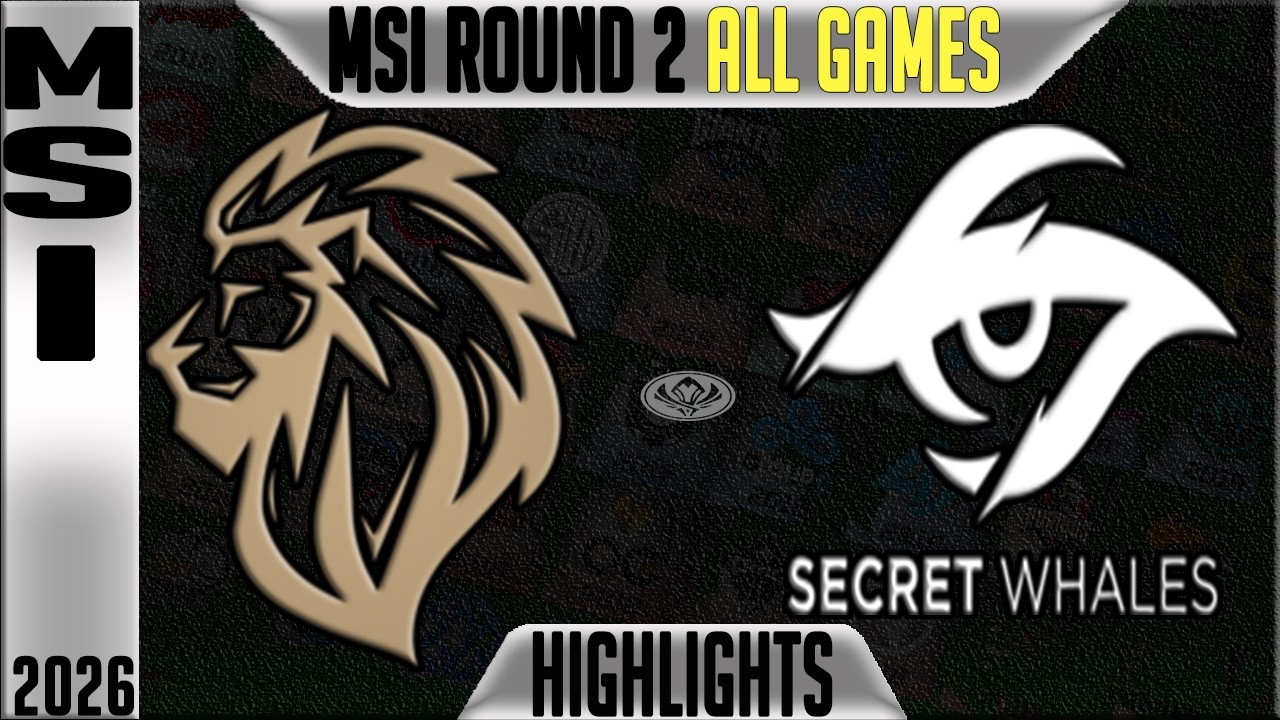 LYON vs TSW Highlights ALL GAMES | MSI 2026 Day 5 | LYON vs Team Secret Whales background