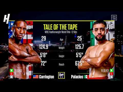 Bruce Carrington vs Rene Palacios - FULL FIGHT HIGHLIGHTS đ±đ„ background