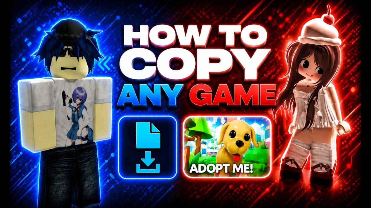 How To Copy Roblox Games | Game Copier Roblox (2026 Guide) background