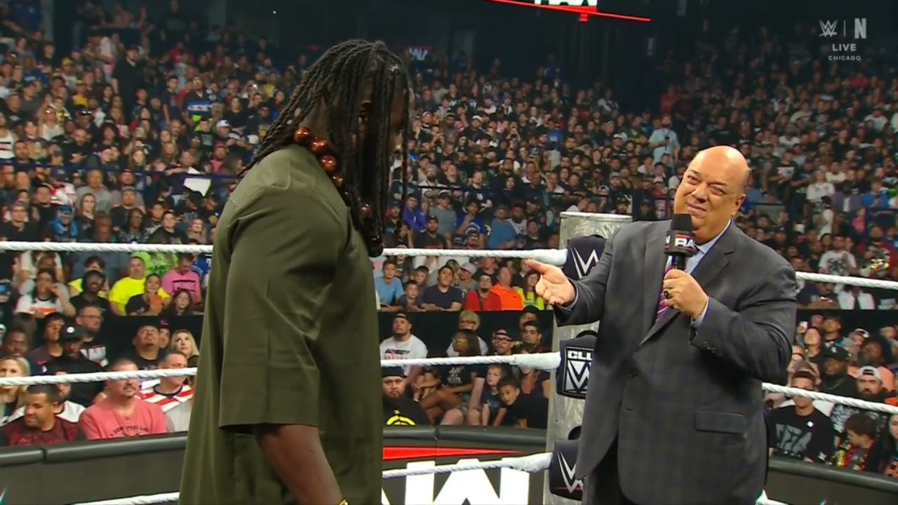 WWE RAW OBA FEMI ENTRANCE 07/06/26