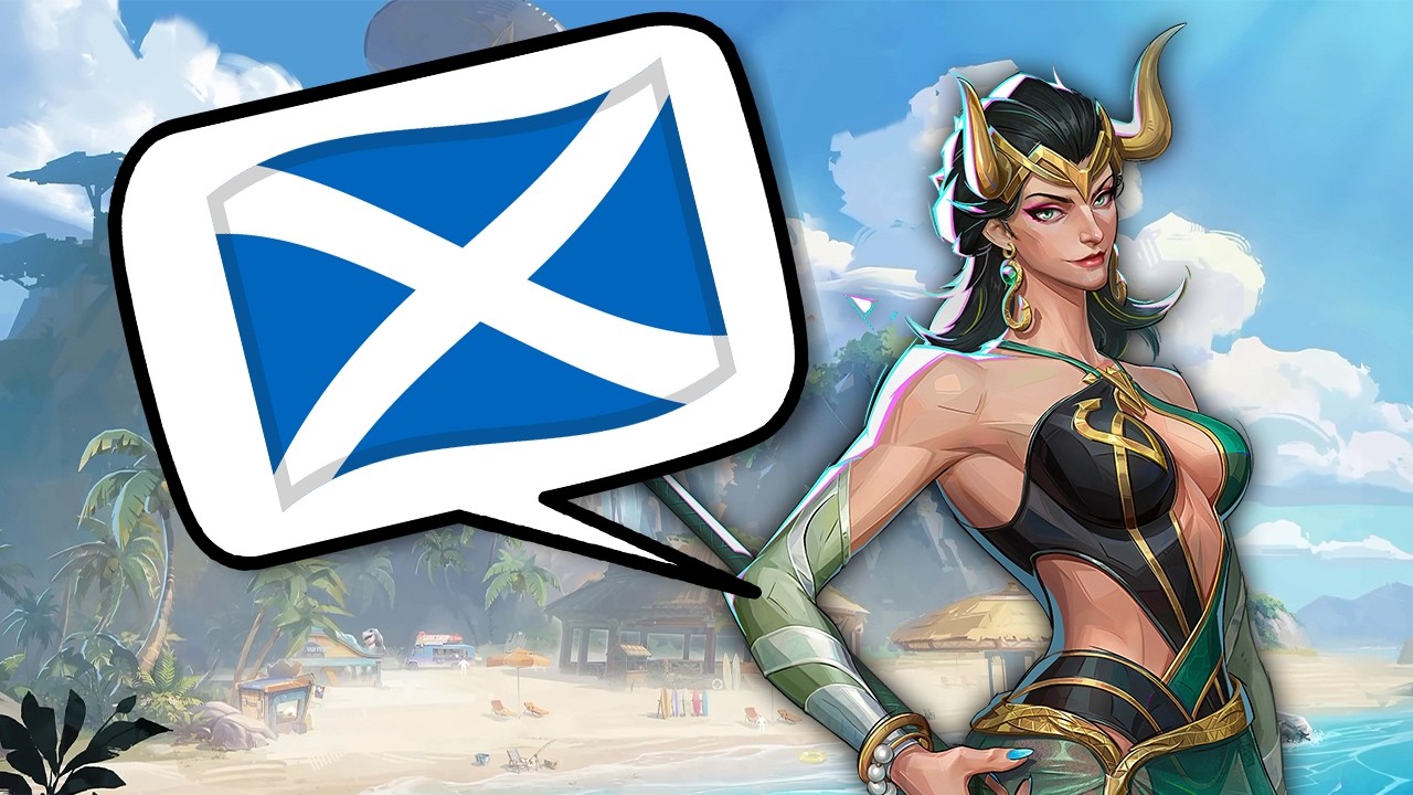 Scottish Larpers in Marvel Rivals background