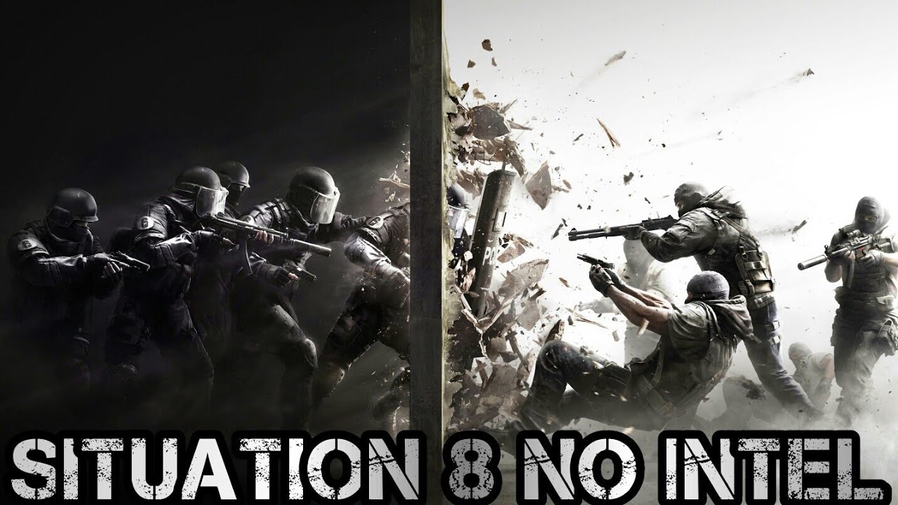 Let's Play Tom Clancy's Rainbow Six Siege Situation 8 No Intel Realistic Difficulty ⭐⭐⭐ background