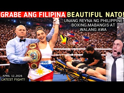 GRABE ANG FILIPINA BEAUTIFUL NATO! Walang Awa Ang Unang Reyna Ng Philippine Boxing! backdrop