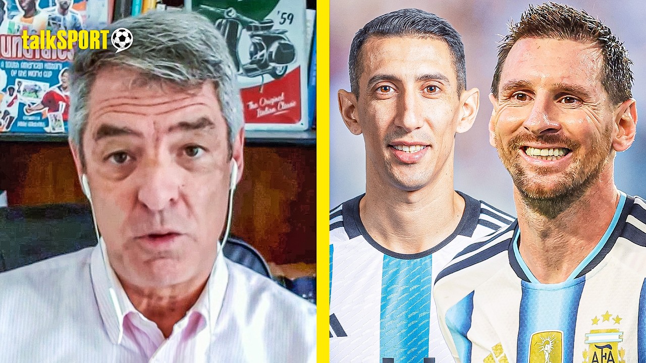 Tim Vickery EXPLAINS how Ángel Di María INFLUENCED Lionel Messi & Argentina's INSPIRED COMEBACK! background