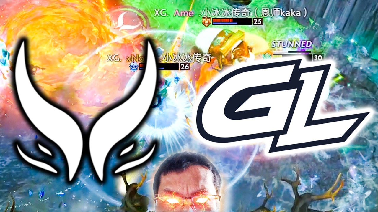 XG vs GL - UNREAL COMEBACK!!! ▌EWC DOTA 2 2026 background