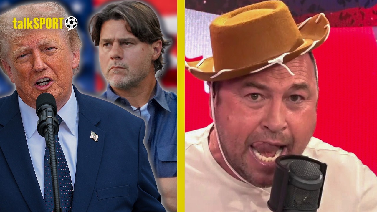 "HAAAS ANYONE SEEN AMERICA?!" Jason Cundy RIPS IN to the United States, Donald Trump & Infantino! background
