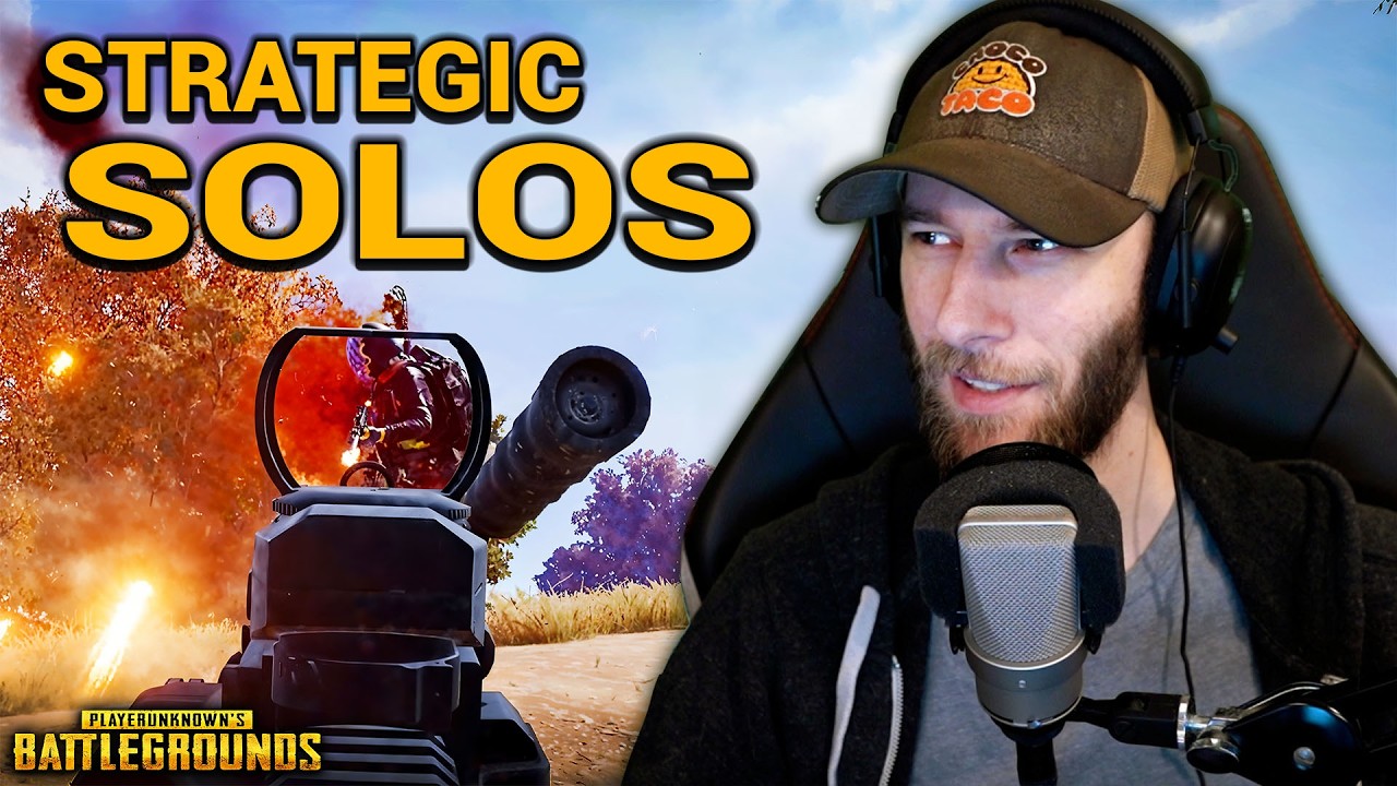 More chocolate Tacolate PUBG SOLOS | chocoTaco Erangel Gameplay background