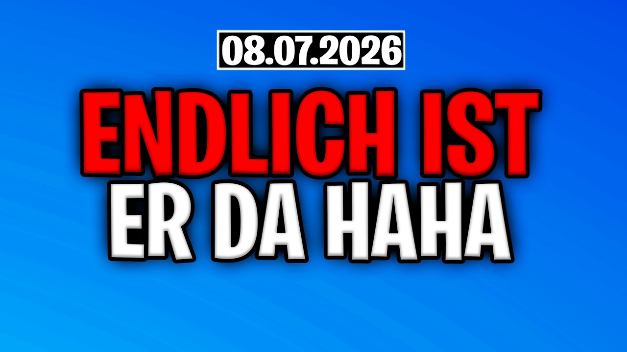 Fortnite Daily Item Shop 8.7.2026 | ICH MUSSTE DICH HOLEN background