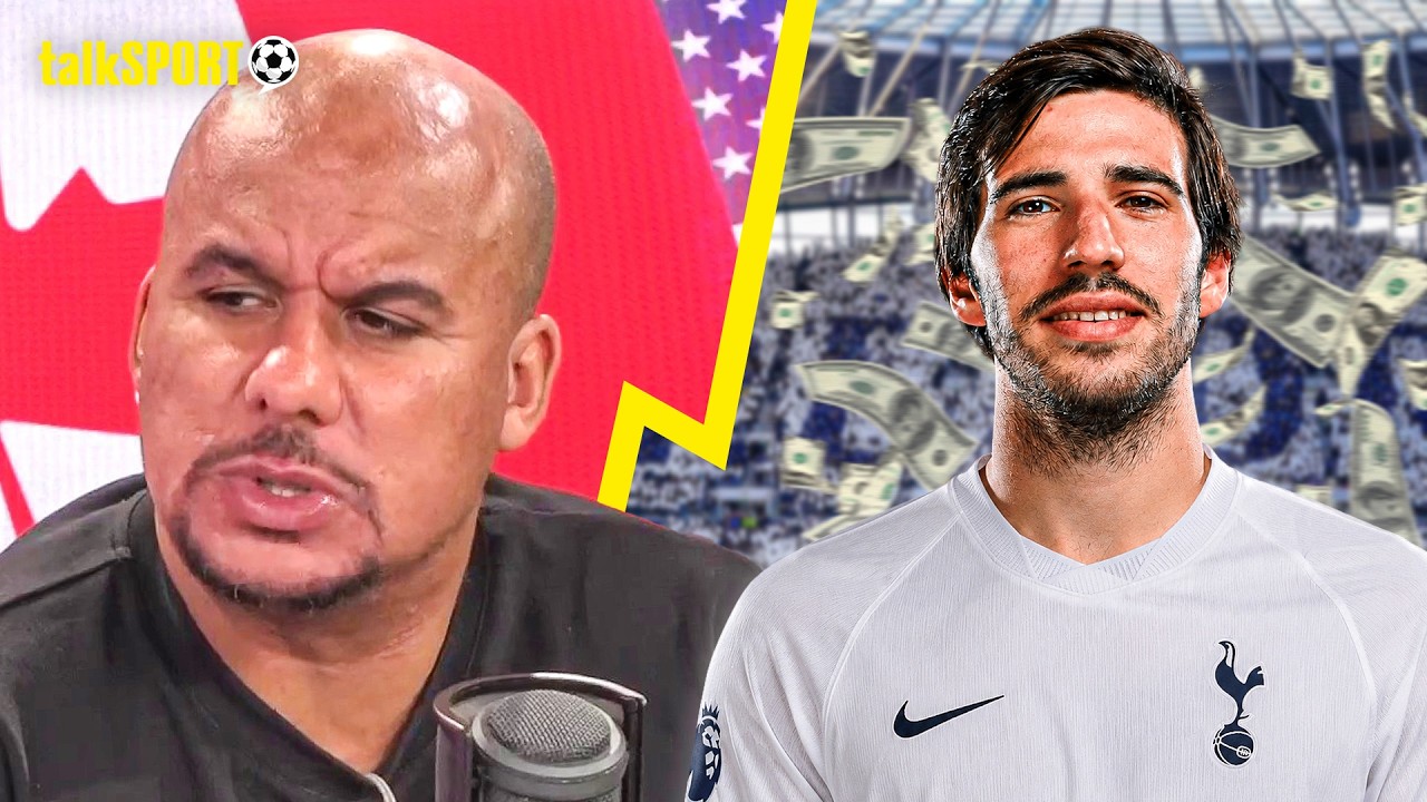 "DO ME A FAVOUR!" Agbonlahor INSISTS Sandro Tonali Joined Spurs FOR THE MONEY and Nothing Else! background