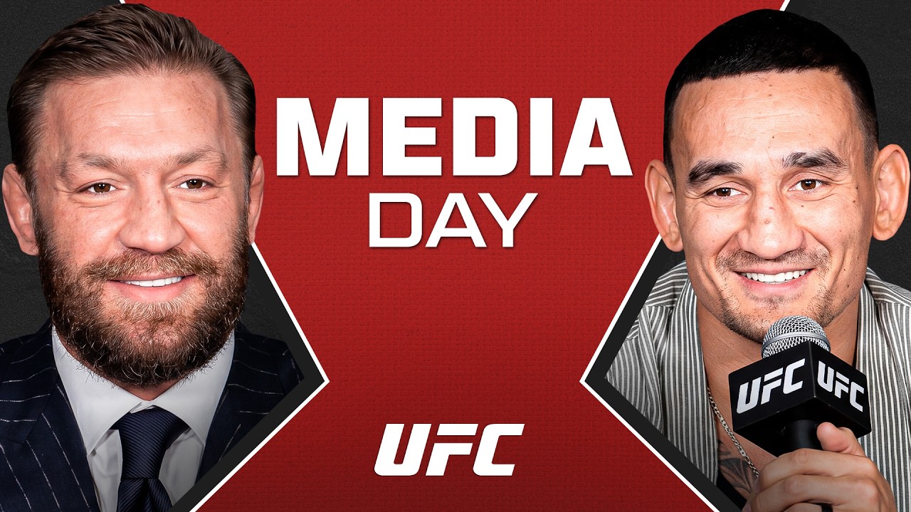 'I Am Back & Will Knockout Max Holloway!' | UFC 329 Media Day background