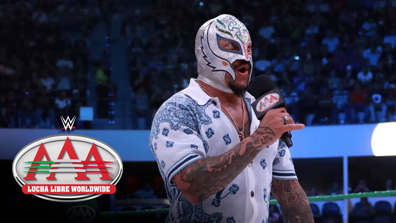 Rey Mysterio habla de Damian Priest y de los próximos eventos de AAA: Mérida highlights, 4 de Julio background