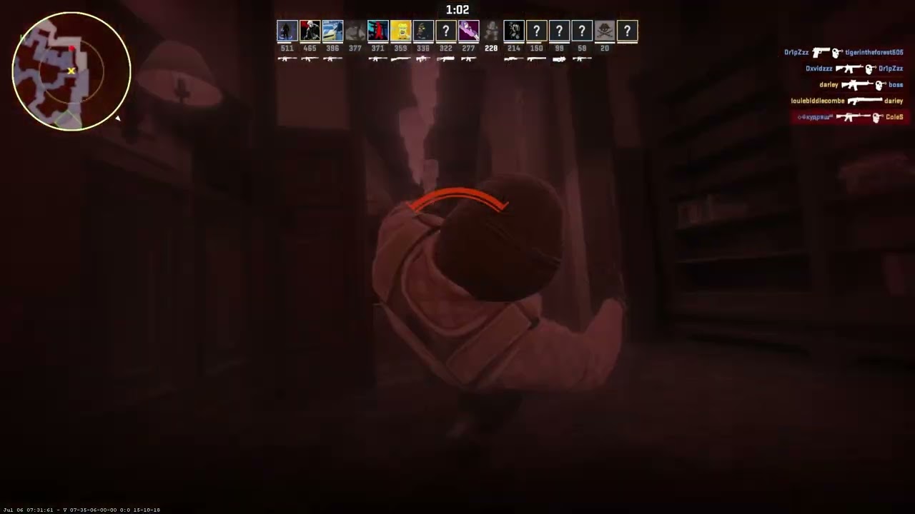 I TRIED TO CARRY IT WITH A PISTOL.! (Counter Strike2) background