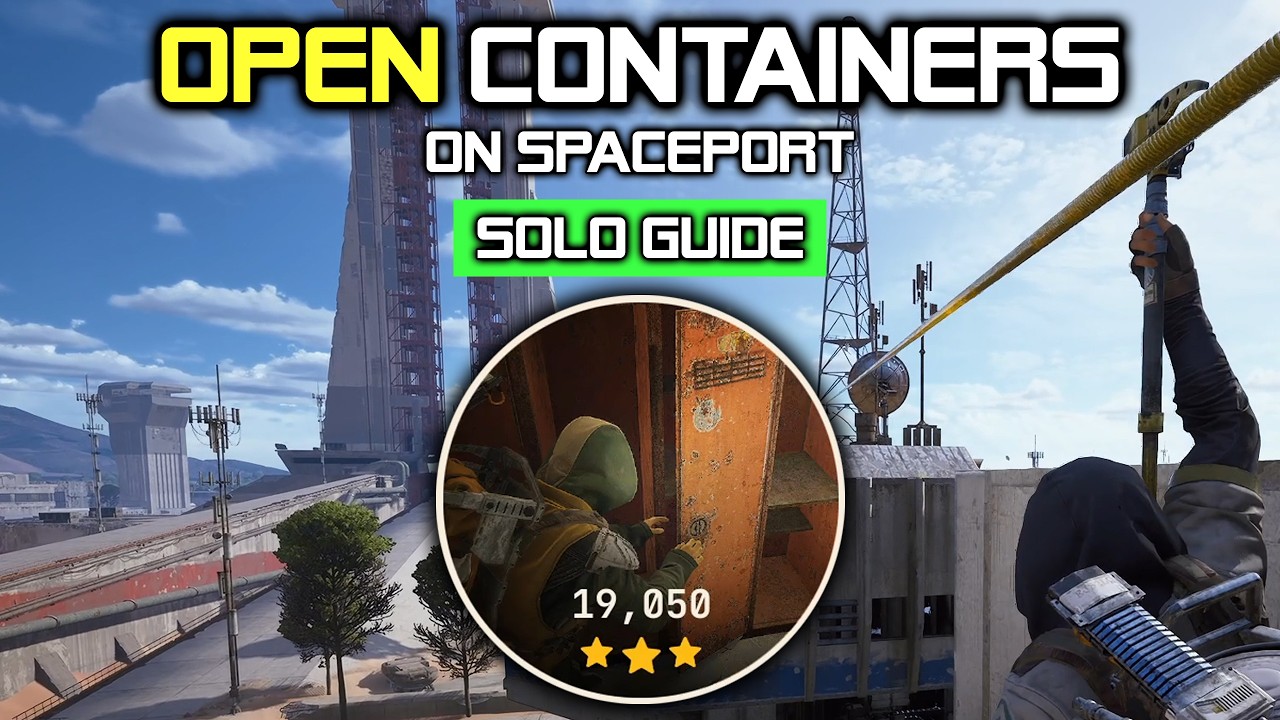 19k+ Solo Open Containers in Spaceport Trials Guide in ARC Raiders background