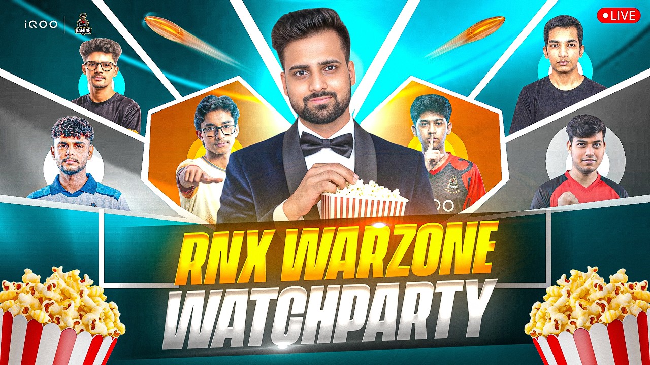 WATCHPARTY - WHO WILL QUALIFY ? LIVE WITH iQOO TOTAL GAMING ESPORTS | FT. iQOOTG FOZYAJAY #IQOO15R background
