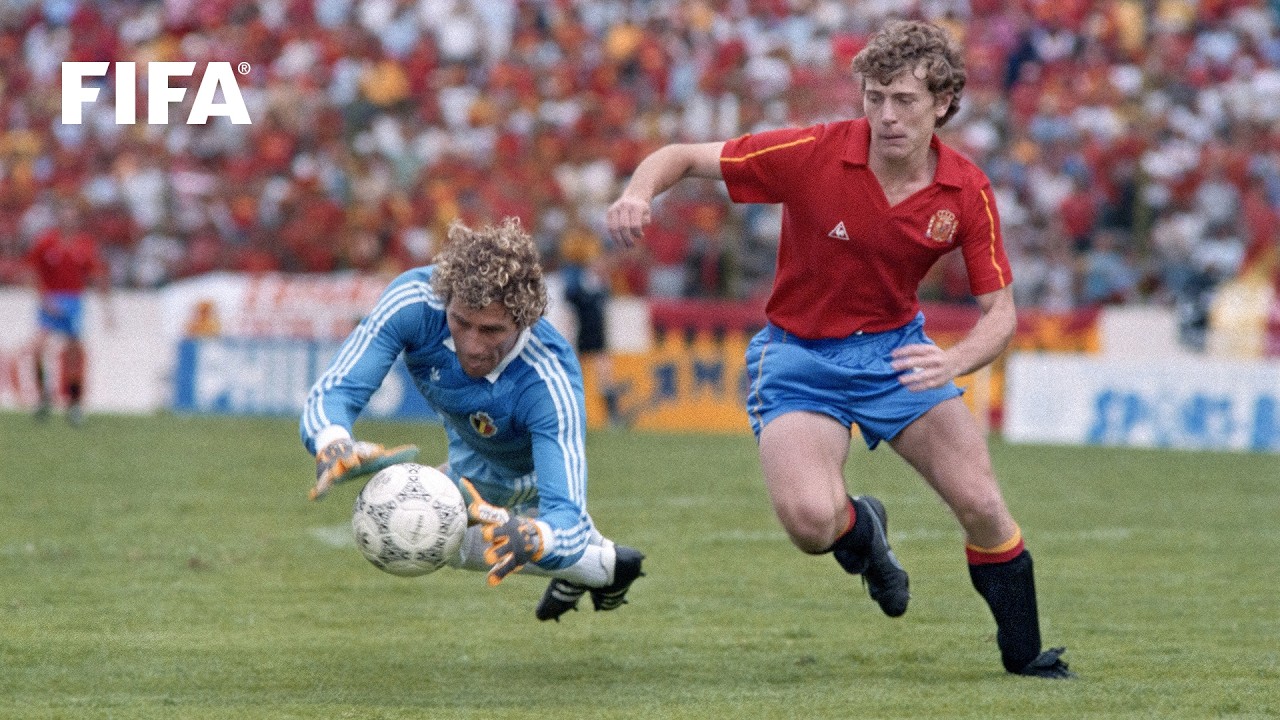 World Cup Rematch: Spain 1-1 Belgium (4-5 Pens) | 1986 quarter-final background