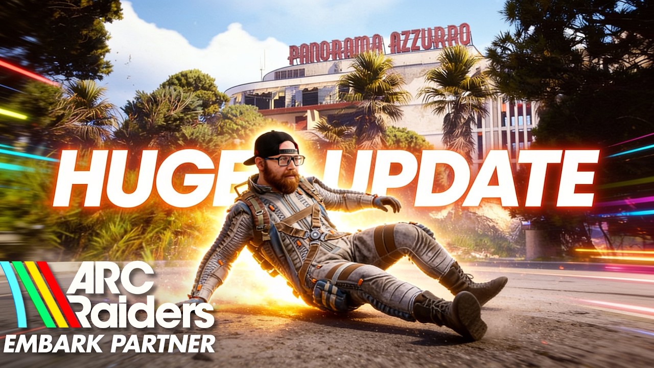 🔴 LIVE ARC Raiders: NEW UPDATE & NEW TRIALS - Embark Partner background