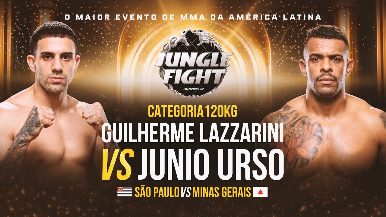 JUNGLE FIGHT 151 l GUILHERME LAZZARINI X JUNIO URSO background