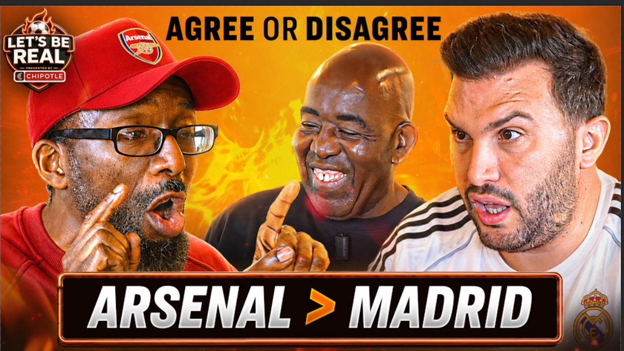 Let’s Be Real: “Arsenal Are Bigger Club Than Real Madrid?!" background