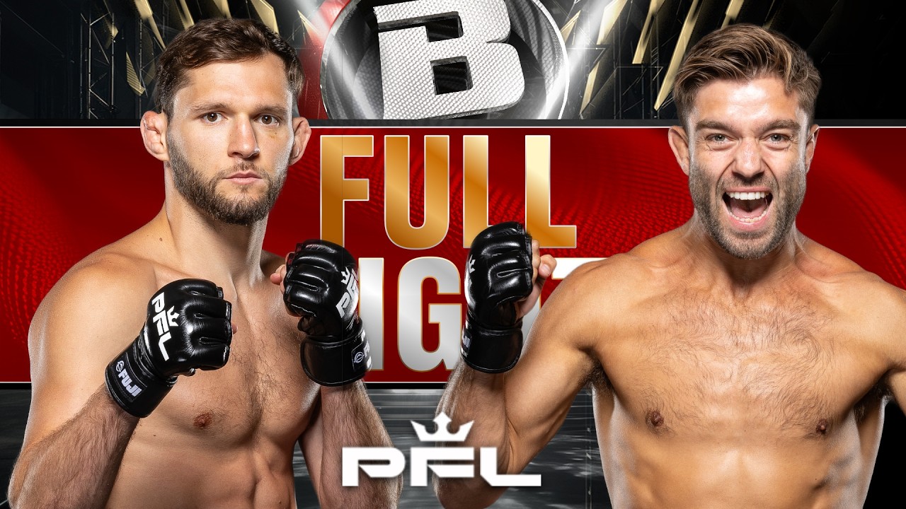 Two Bellator Fighters CLASH! | Alexandr Shabliy v Alfie Davis II | Full Fight background
