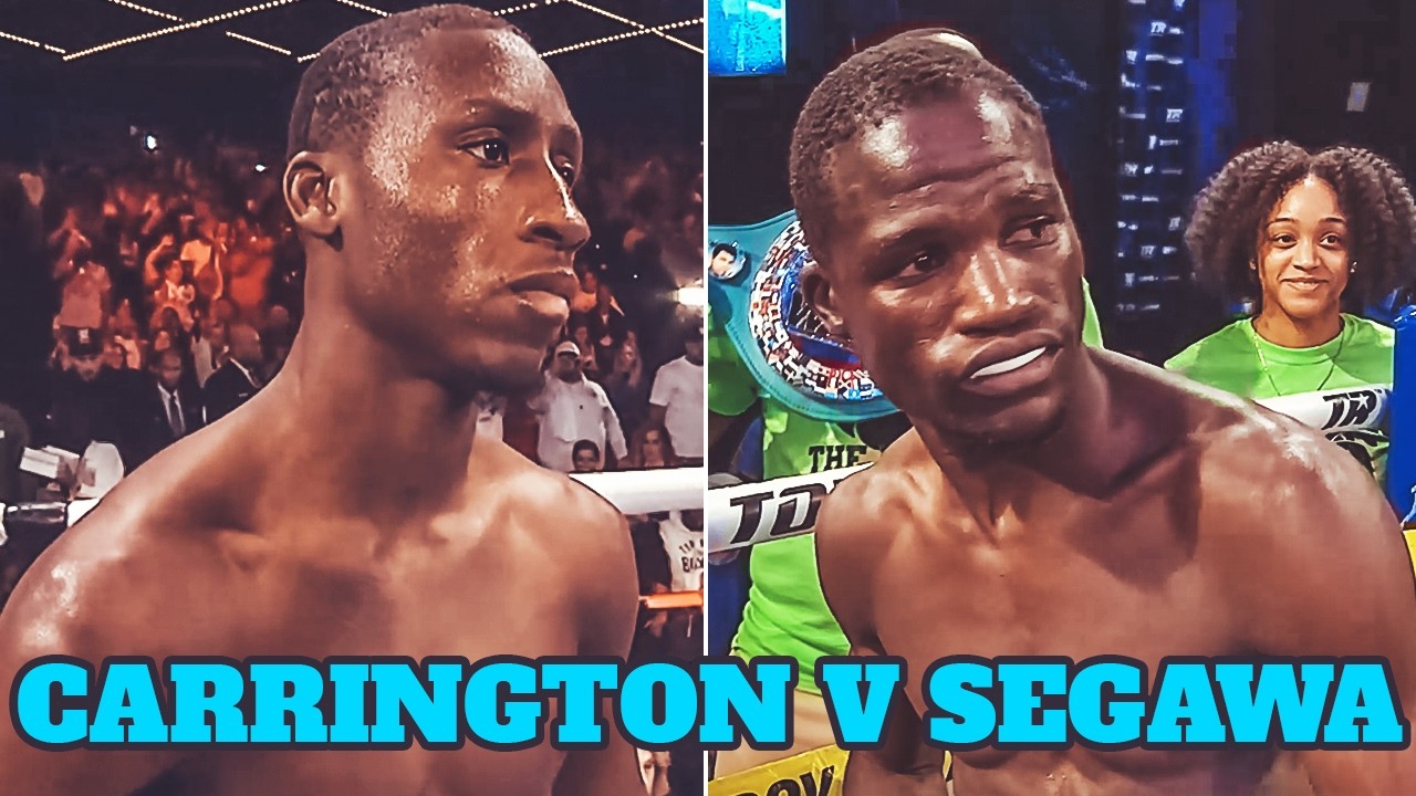 ๐ฅ Bruce Carrington (USA) vs Sulaiman Segawa (Uganda) | Full Fight Highlights, HD background