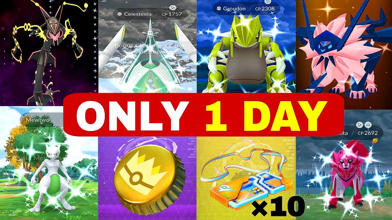 Catch EVERY Legendary Pokémon in ONE DAY! 😱 | Pokémon GO 2026 background