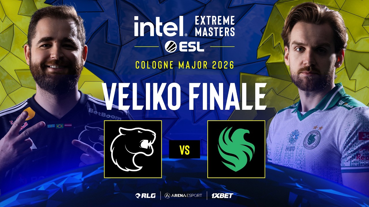 IEM Cologne Major 2026 - VELIKO FINALE - Team Falcons vs FURIA background