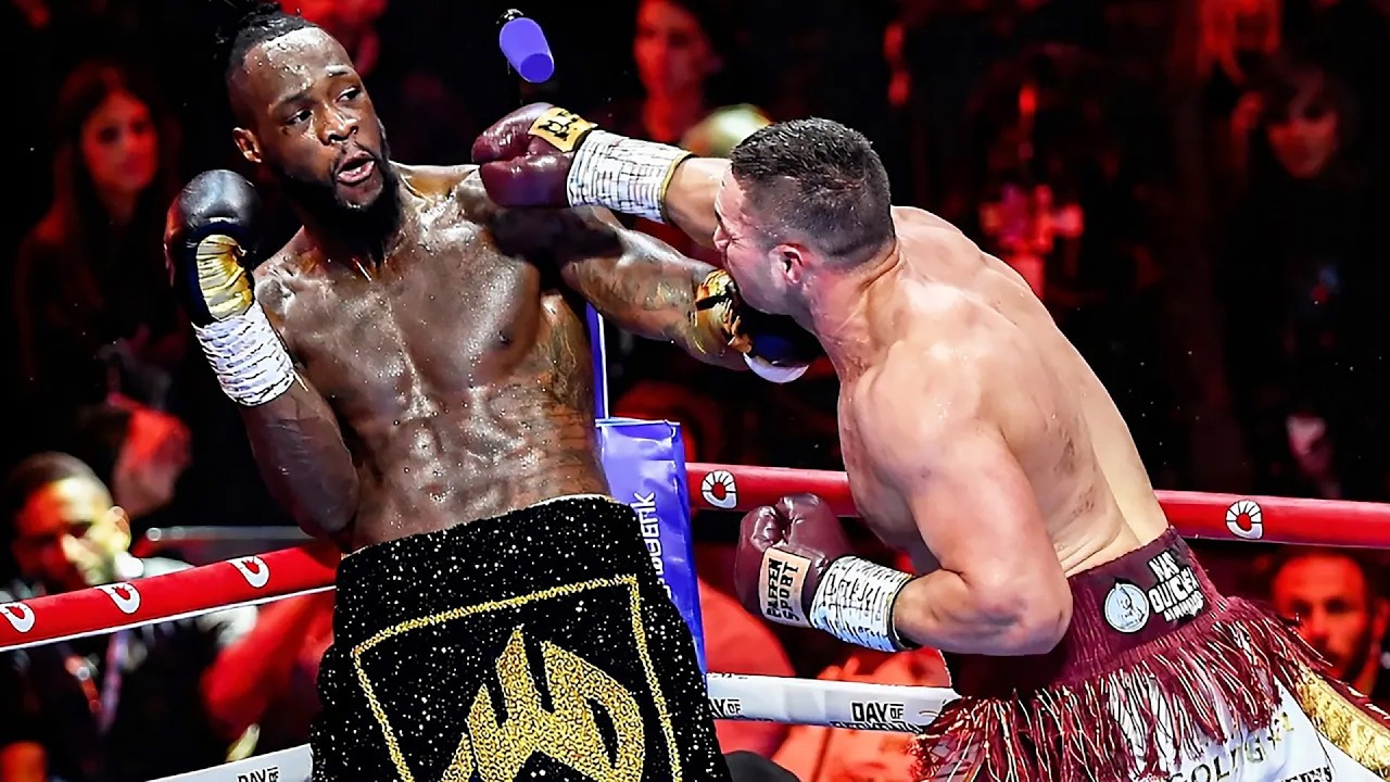 Deontay Wilder (USA) vs Joseph Parker (New Zealand) | BOXING fight, HD background
