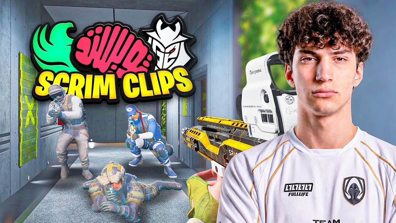 How a Pro Scrims in Rainbow Six Siege background