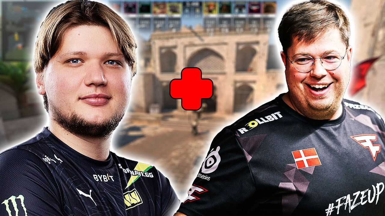 S1MPLE & KARRIGAN! FIRST FACEIT MATCH POV + V-Comms ON DUST2 | CS2 GOAT DUO #cs2 #csgo background