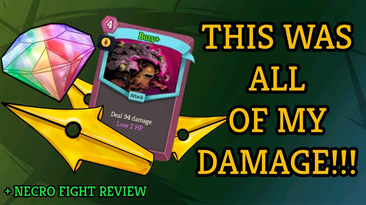 This Bury Was INSANE (+ Necro Fight Review) | A10 Silent Run - Slay the Spire 2 background