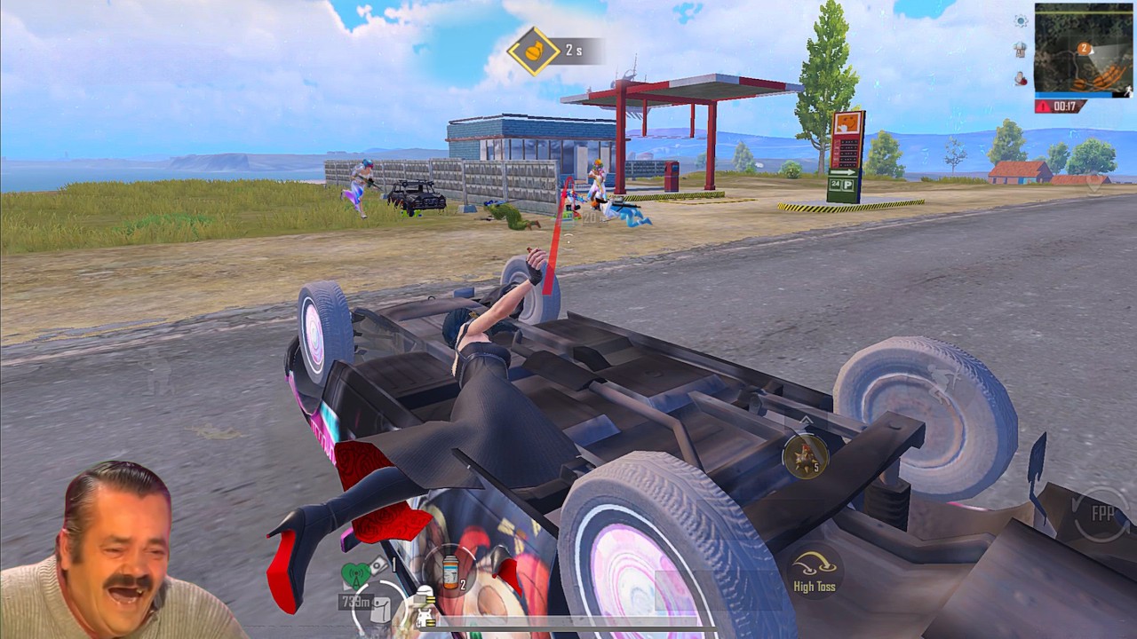 Victor Squad full m249 heart attack ๐๐ฑ Pubg Mobile Funny background