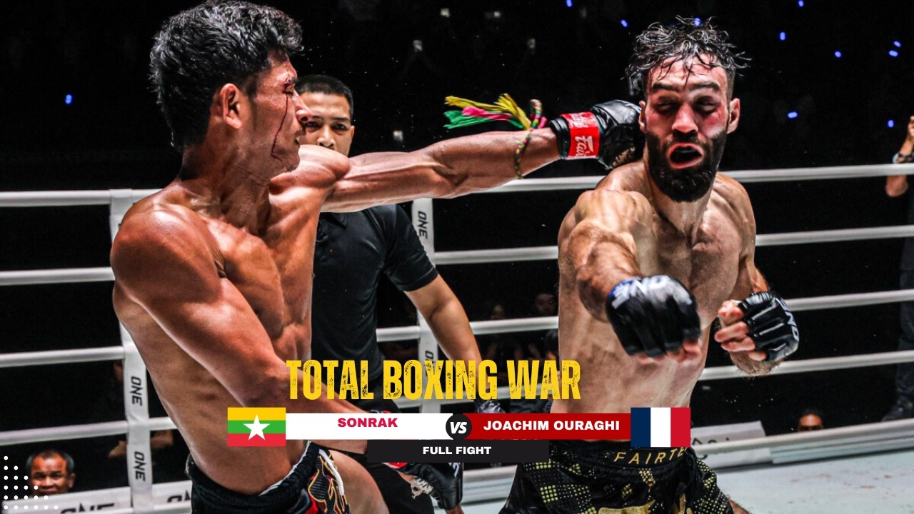 MYANMAR POWER EXPLODES! Sonrak π²π² shatters Joachim Ouraghi π«π· with a vicious R1 right hand background