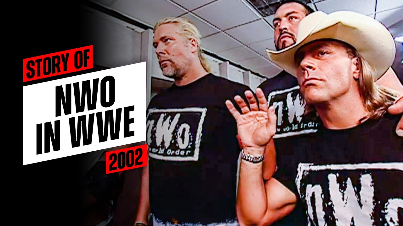 Story of The nWo in WWE (2002) background