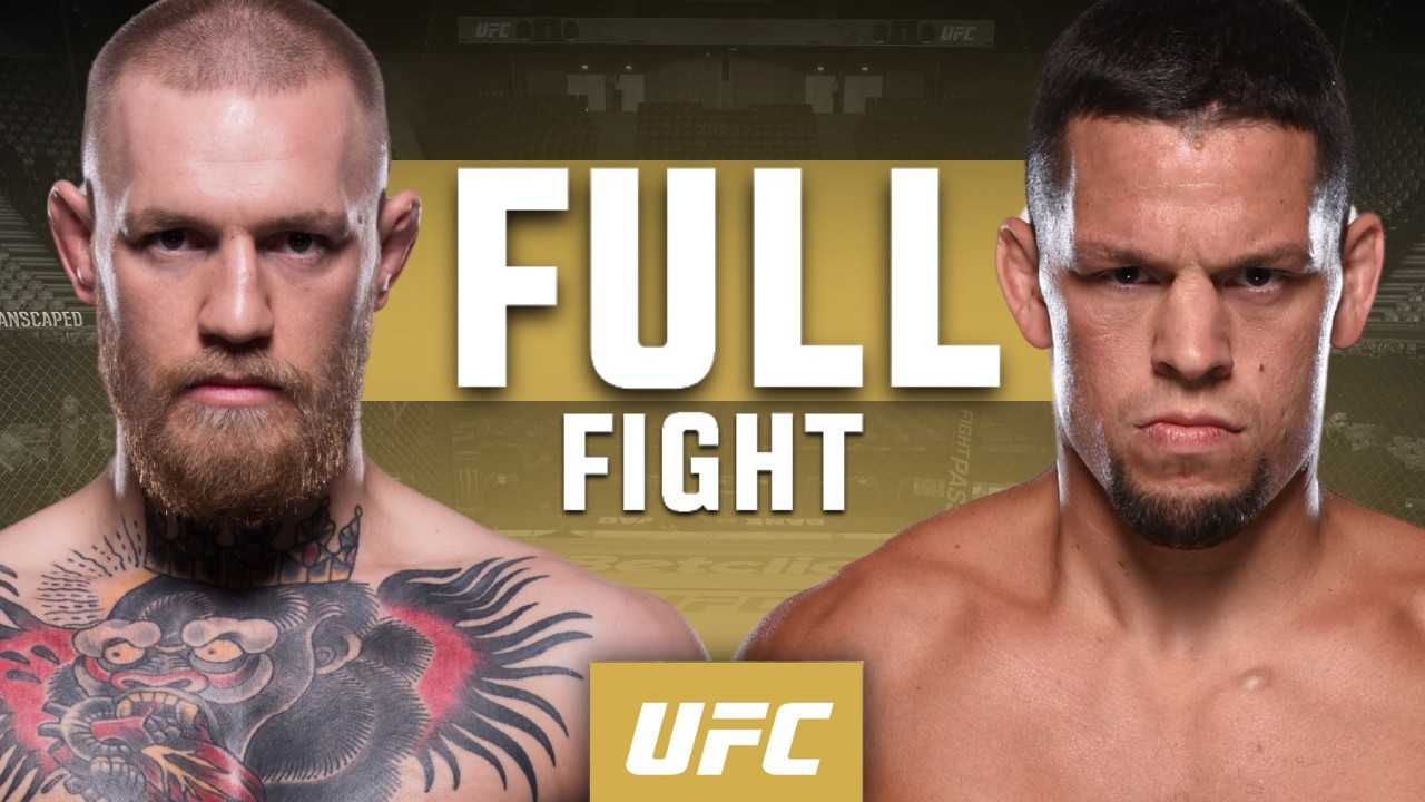 Conor McGregor vs Nate Diaz 2 | Full Fight | UFC 329 background