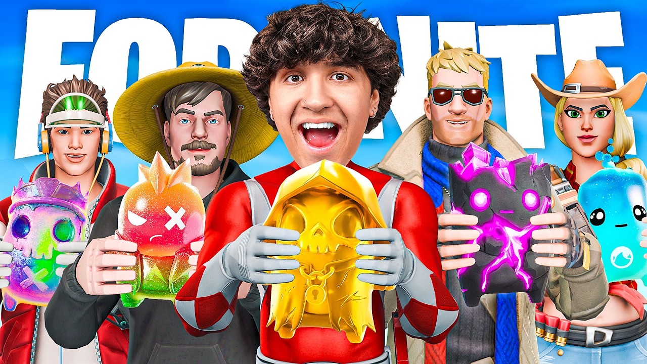 Winning With EVERY Sprite in Fortnite! background