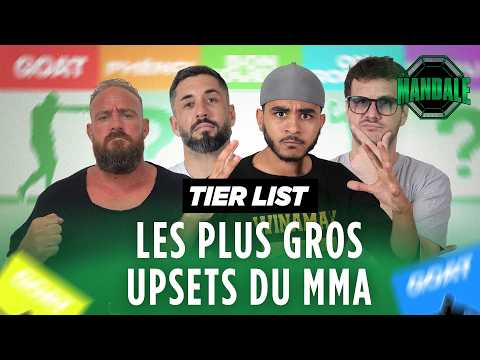 🥊 Les plus grosses surprises du MMA / Tier List #8 (Mandale) background