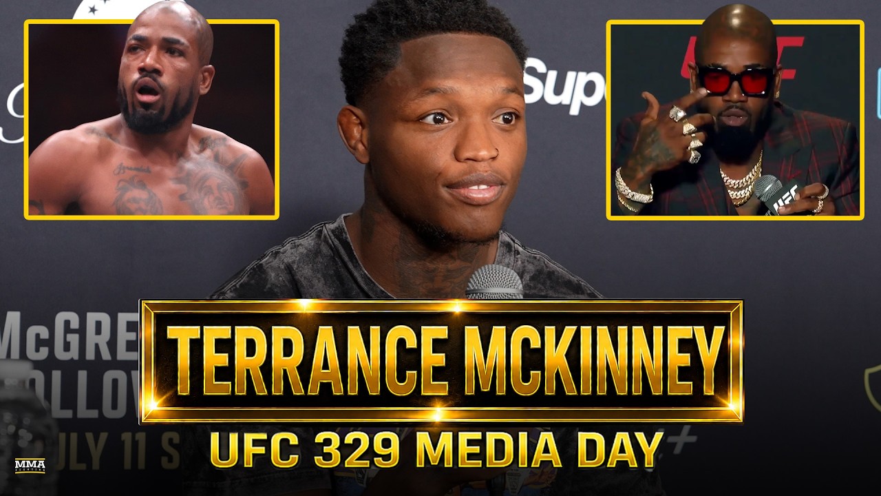 Terrance McKinney RESPONDS To King Green Ahead Of UFC 329 Fight | MMA Fighting background