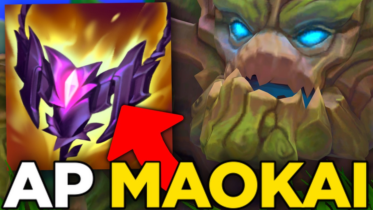 Full AP MAOKAI bije całkiem sporo w League of Legends background