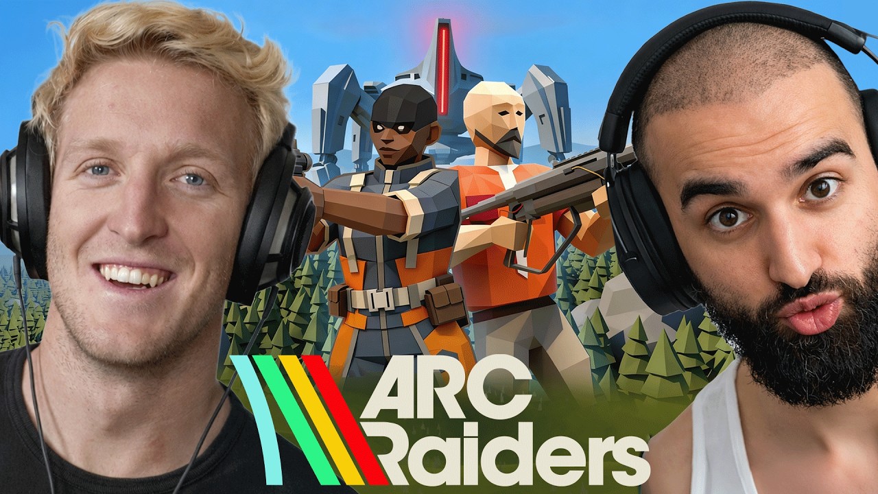 Teaching Odablock how to play Arc Raiders! background