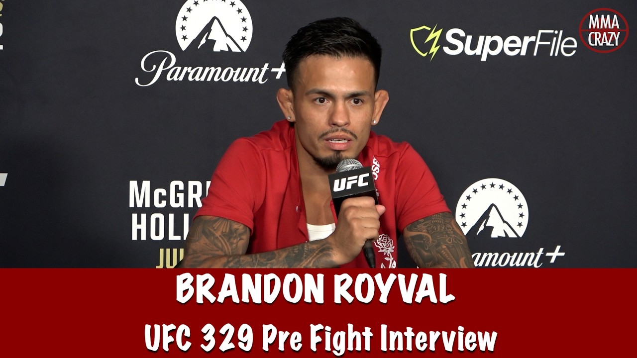 Brandon Royval “this is PERSONAL” against Lone’er Kavanagh “I want that SMOKE” backdrop